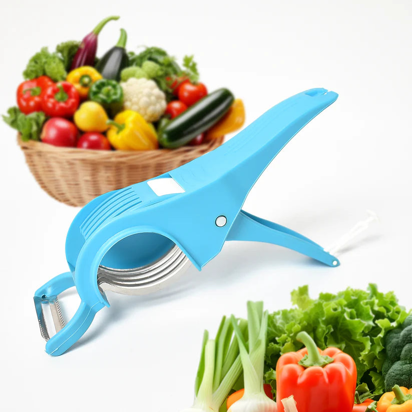 2 in 1 Vegetable & Fruit Cutter for Kitchen