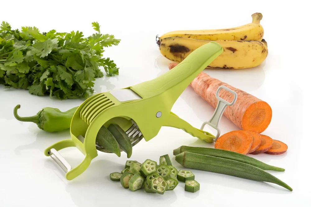 2 in 1 Vegetable & Fruit Cutter for Kitchen