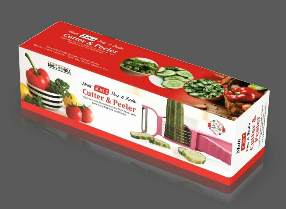 2 in 1 Vegetable & Fruit Cutter for Kitchen